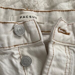 White with brown lining jeans from PucSun